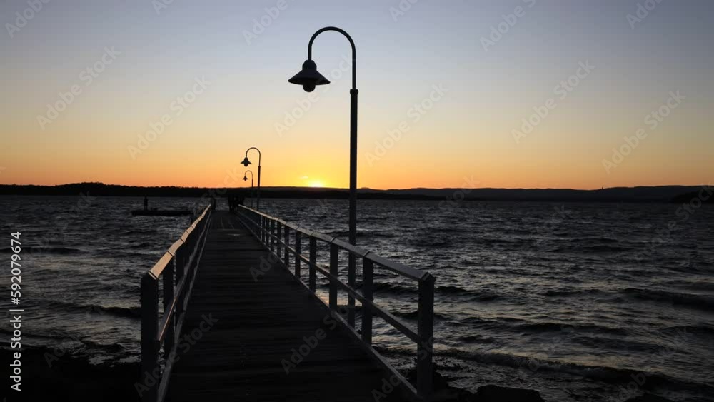 4k timelapse at timber jetty in Murrays beach town on Lake Macquarie.
4k timelapse at timber jetty in Murrays beach town on Lake Macquarie.