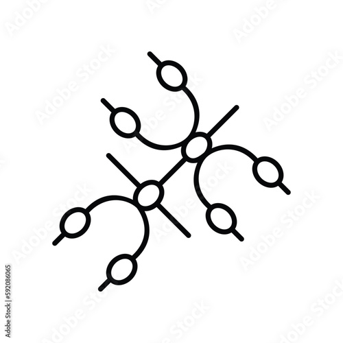 Lymph Nodes icon. Suitable for Web Page, Mobile App, UI, UX and GUI design