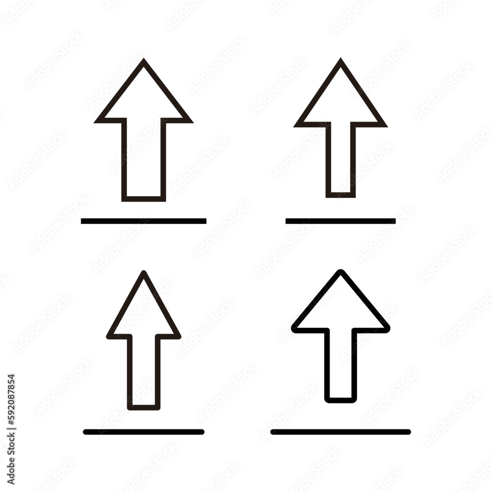 Upload icon vector illustration. load data sign and symbol Upload icon vector illustration. load data sign and symbol