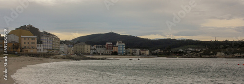 a view of San Cibrao and Torno beach