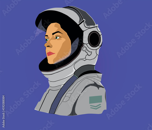 space astronomy gril