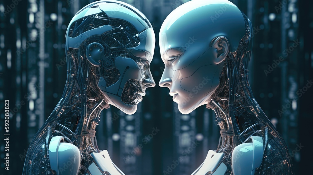 Robots in love Generative AI Robots in love Generative AI