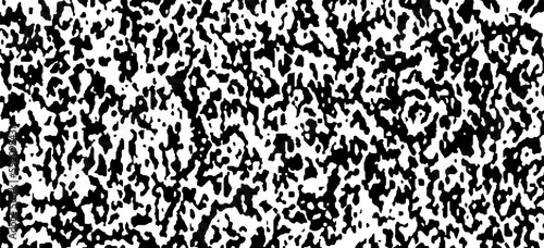 Noise Grunge Abstract Texture. Abstract Retro Background Design. Vector Seamless Black And White Pattern.