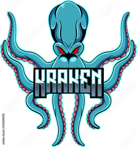 Kraken esport mascot