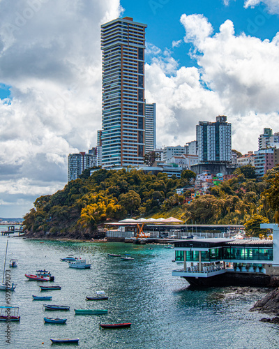 Cidade de Salvador da Bahia no nordeste brasileiro