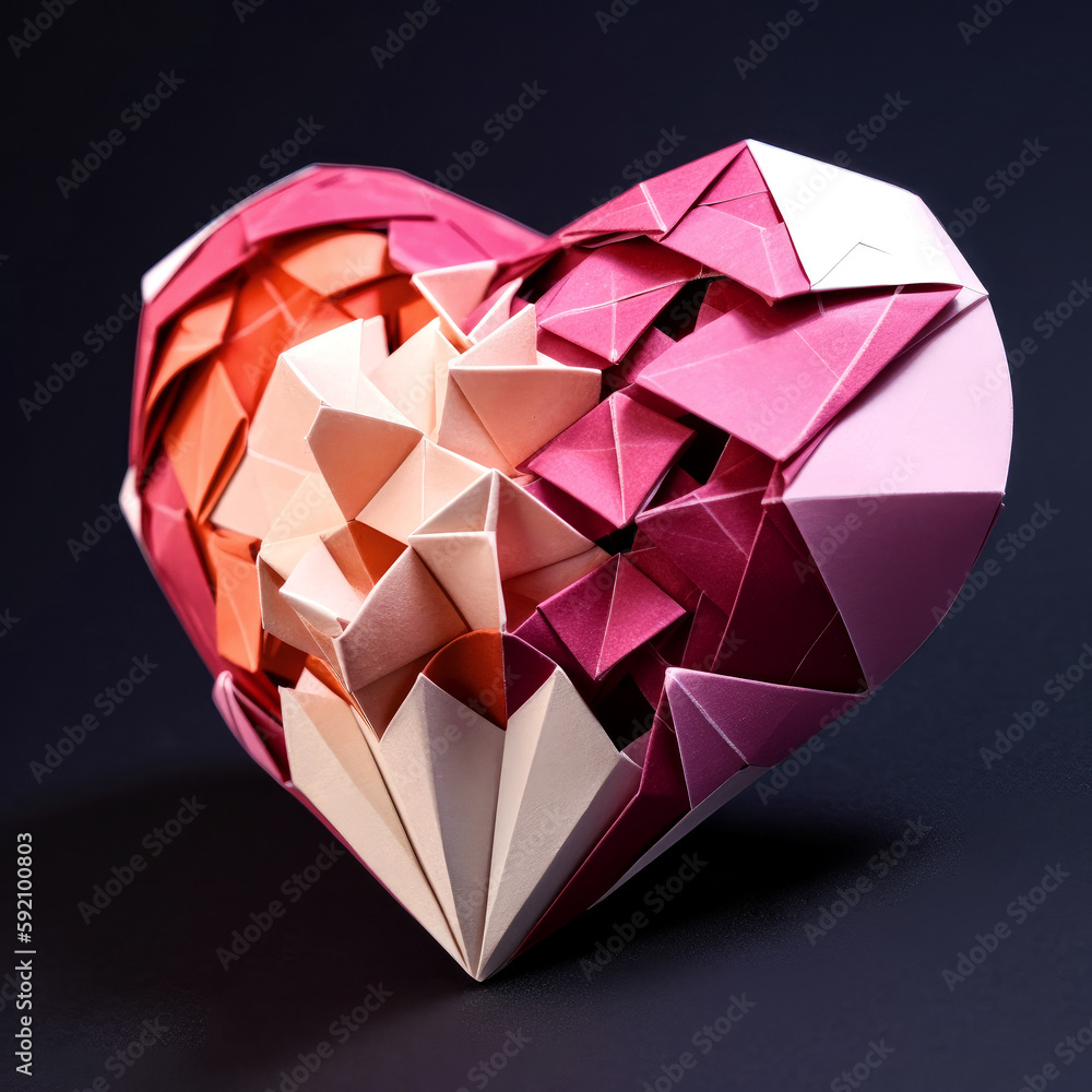 Heart Orgami Heart Orgami