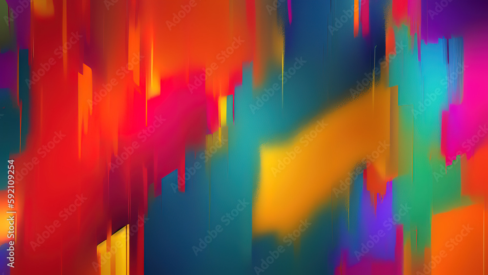 abstract background wallpaper colorful painting generative ai