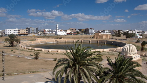 One of the Aghlabid Basins in Kairouan, Tunisia photo