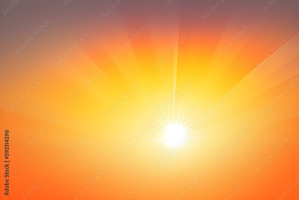 Obraz premium sun in the sky