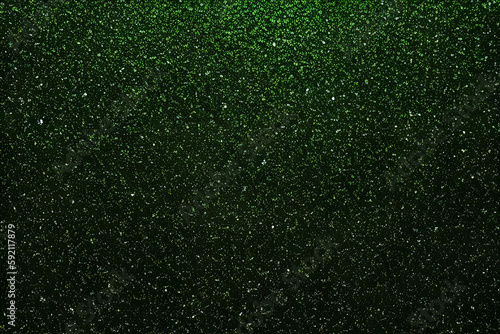 sparkling bright green glitter texture background