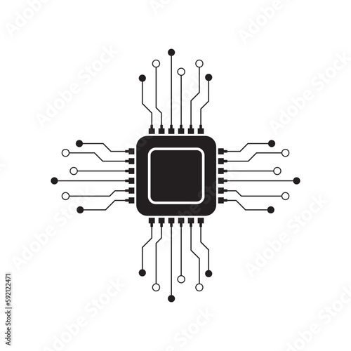 Processor logo icon