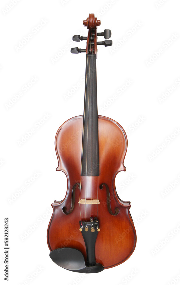 Obraz premium violin isolated on transparent background (PNG File)