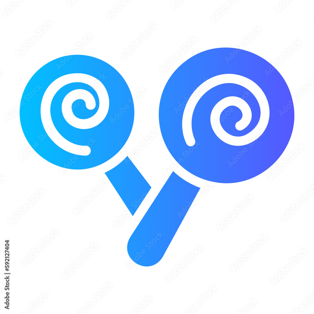 lollipop gradient icon lollipop gradient icon