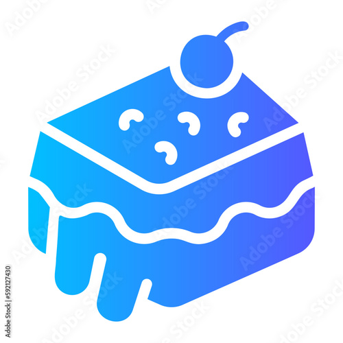 tiramisu gradient icon