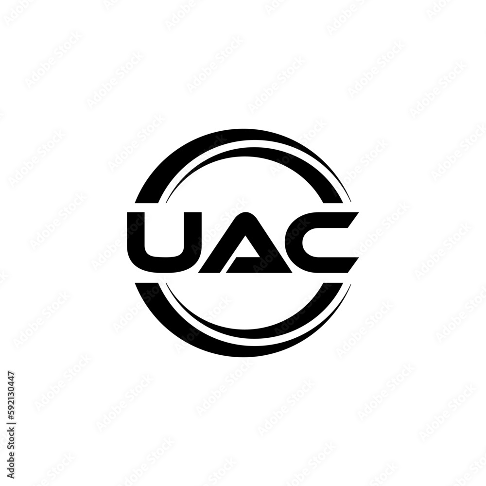UAC letter logo design with white background in illustrator, vector logo modern alphabet font overlap style. calligraphy designs for logo, Poster, Invitation, etc. UAC letter logo design with white background in illustrator, vector logo modern alphabet font overlap style. calligraphy designs for logo, Poster, Invitation, etc.