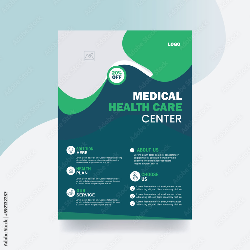 Medical Hospital Business Flyer Health Care Banner Design Cover Template Medical Hospital Business Flyer Health Care Banner Design Cover Template