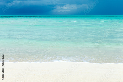  beach and tropical sea. beach landscape © Pakhnyushchyy