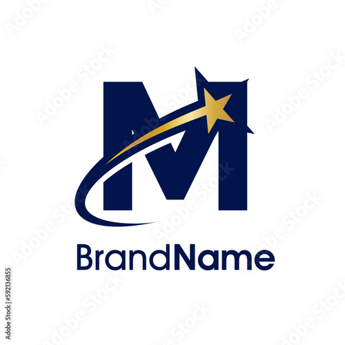 Initial M Star Logo