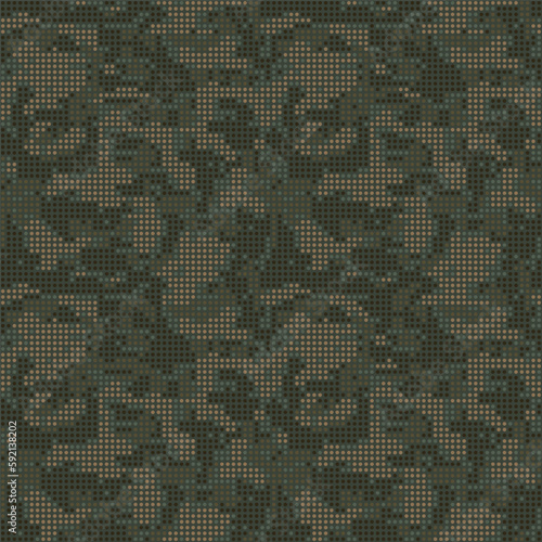 Abstract halftone seamless ...
