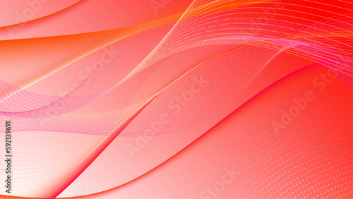 Vector red flat gradient abstract background