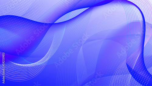 Vector blue purple gradient minimalist background