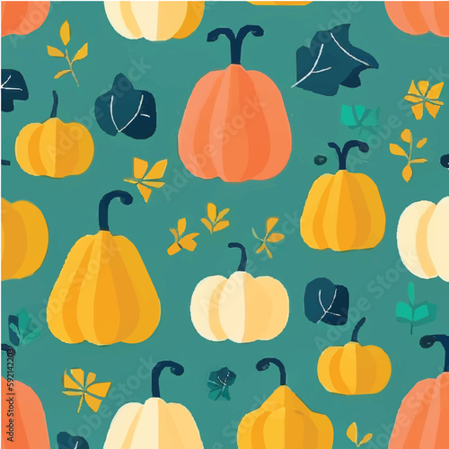 cute simple winter squash pattern, cartoon, minimal, decorate blankets, carpets, for kids, theme print design
