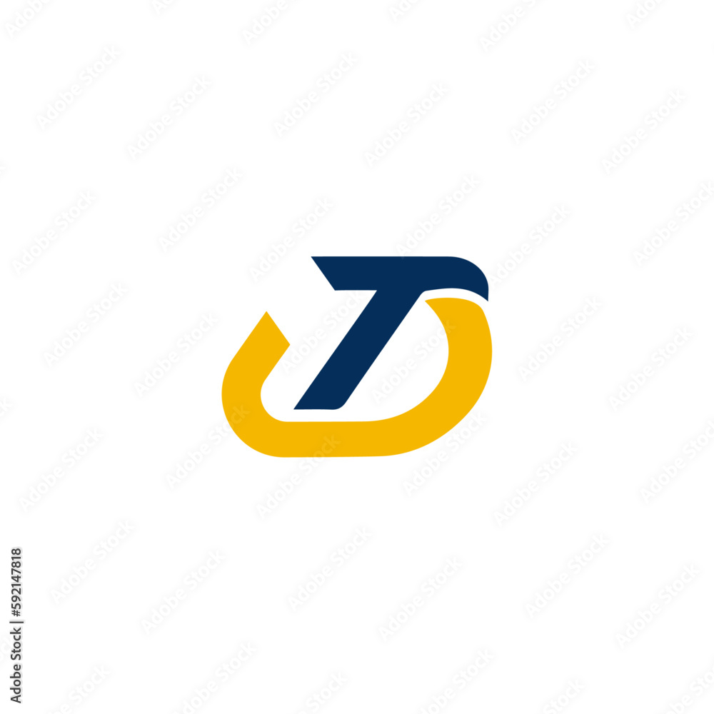 Unique, professional and creative 'T and D' letter logo design. Unique, professional and creative 'T and D' letter logo design.