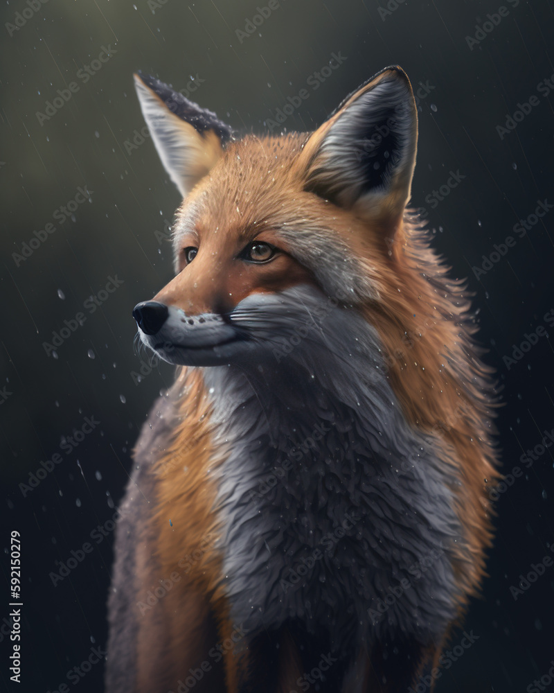 Red fox Red fox