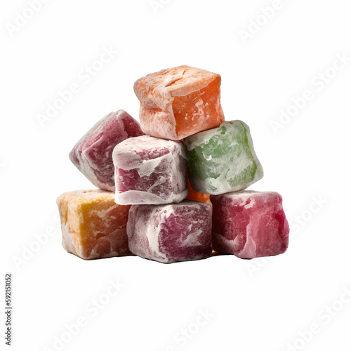 A Turkish Delight fragrant chewy Generative AI