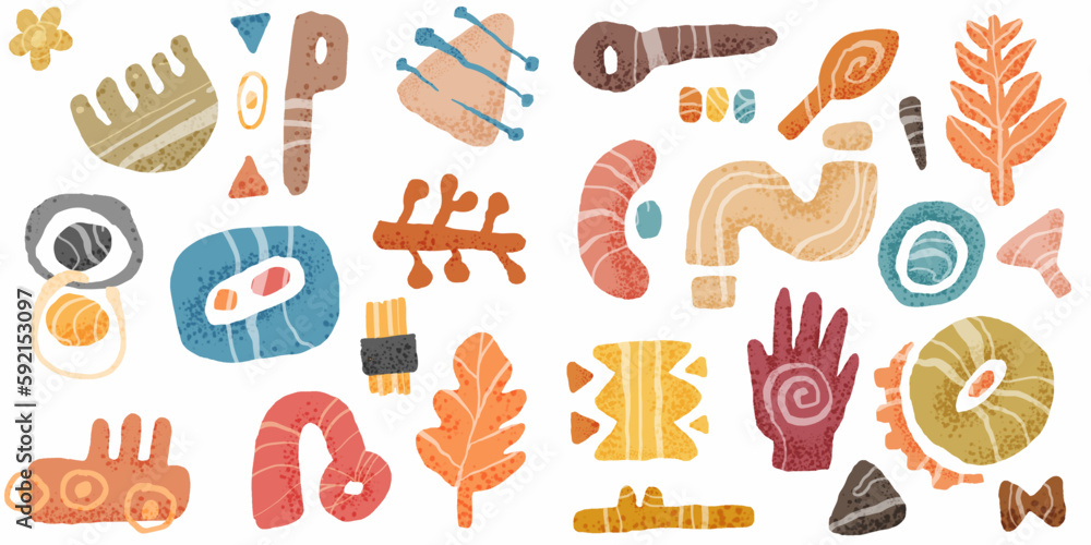 abstract doodles for decoration abstract doodles for decoration