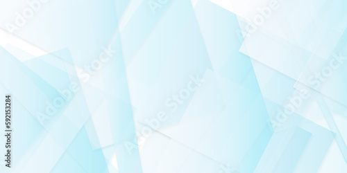 abstract soft blue and white square technology communication concept vector background. 