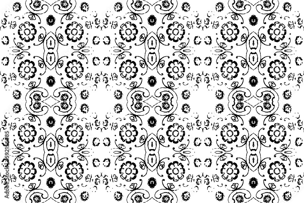 Abstract seamless pattern, seamless wallpaper, seamless background designed for use for interior, wallpaper, fabric, curtain, carpet, clothing, Batik, satin, background, illustration, Embroidery style Abstract seamless pattern, seamless wallpaper, seamless background designed for use for interior, wallpaper, fabric, curtain, carpet, clothing, Batik, satin, background, illustration, Embroidery style