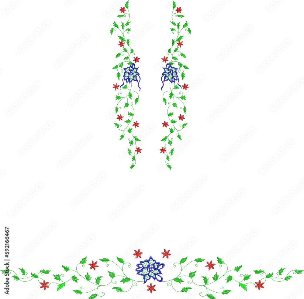 Neck Embroidery Designs.Floral pattern on collar, neck print.
Abstract hand drawn floral ornament. Vector illustration. Neck Embroidery Designs.Floral pattern on collar, neck print.
Abstract hand drawn floral ornament. Vector illustration.