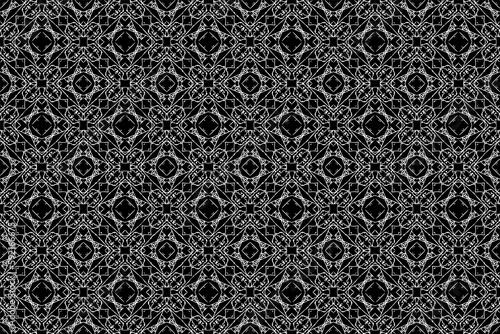 Abstract seamless pattern, seamless wallpaper, seamless background designed for use for interior, wallpaper, fabric, curtain, carpet, clothing, Batik, satin, background, illustration, Embroidery style