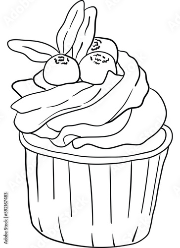 Enjoy hours of fun and relaxation with this delightful cupcake coloring book! Featuring intricate outlines of cupcakes decorated with swirls, and more, this book is perfect for both kids and adults.