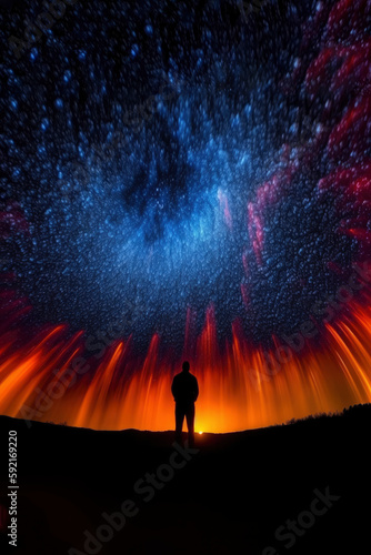 Galactic Inspiration  Vibrant Artwork of the Stars