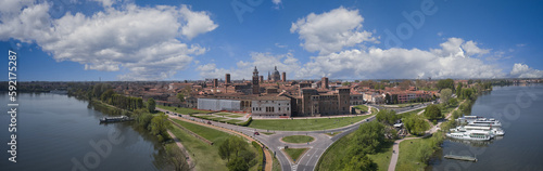 Photos Aerial view of Mantua Italy