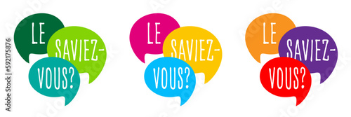 Le saviez-vous ?