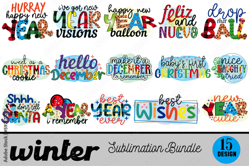 Winter Sublimation Designs Winter Sublimation Designs