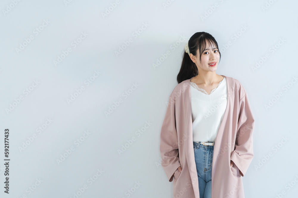 若い爽やかな女性