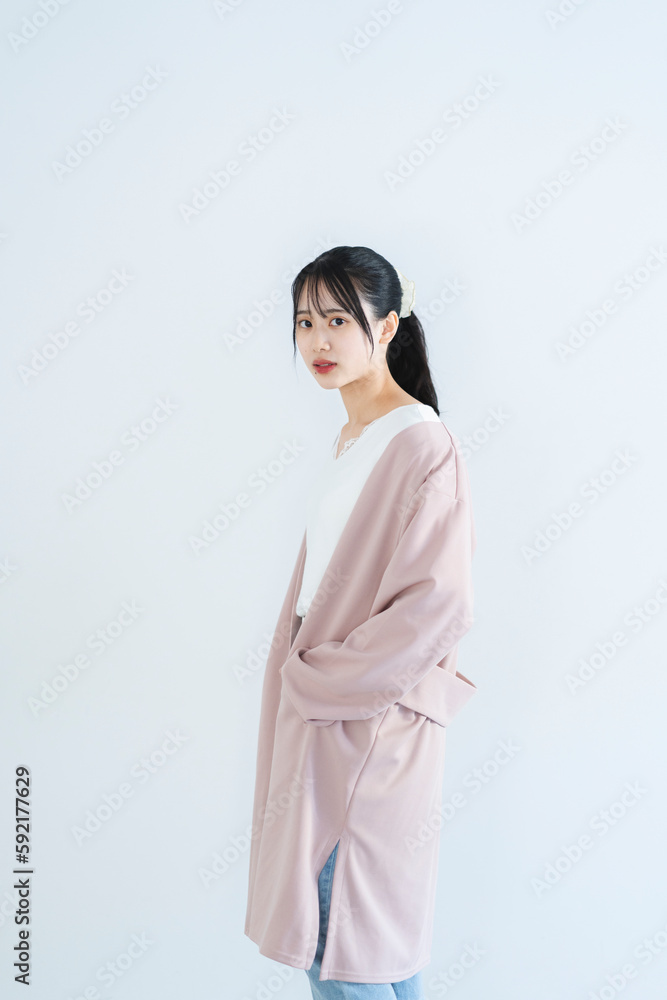 若い爽やかな女性