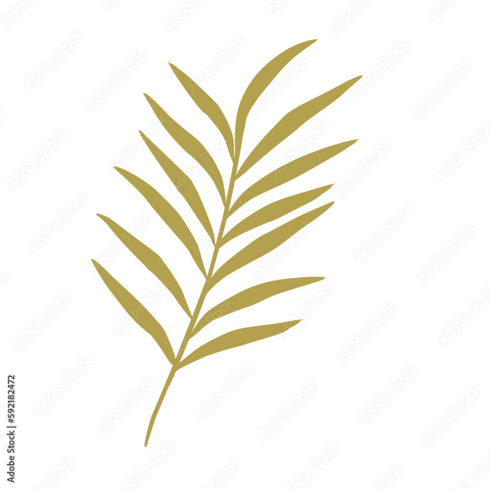 Branch Leaves Illustration Branch Leaves Illustration