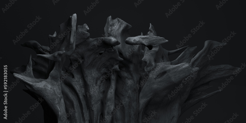 3d jewelry background. 3d rustic black wood display for perfume and cosmetic products background.3d rendering illustration 3d jewelry background. 3d rustic black wood display for perfume and cosmetic products background.3d rendering illustration