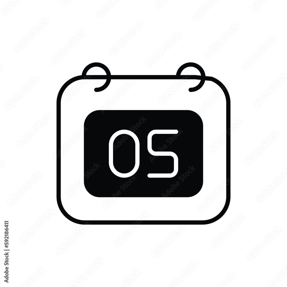 Calendar icon vector stock. Calendar icon vector stock.
