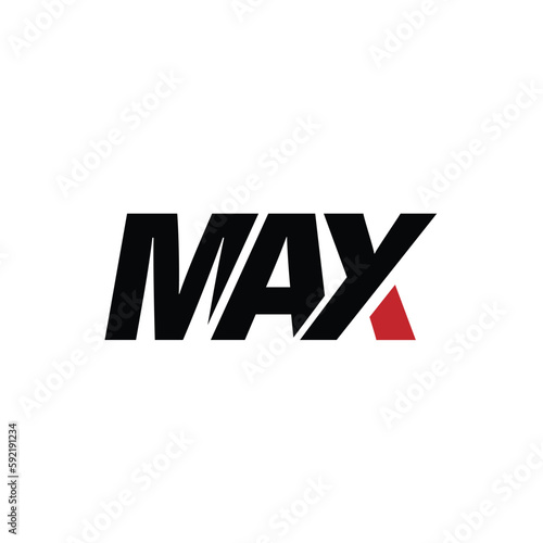max logo vector graphic illustration