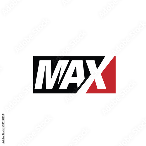 max logo vector graphic illustration