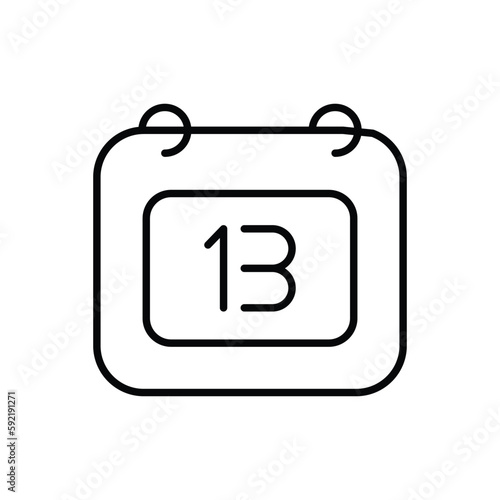 Calendar icon vector stock.