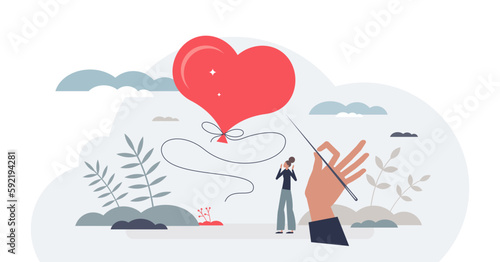 Vulnerability as risk to be hurt from broken relationship tiny person concept, transparent background. Fragile emotions and feeling of weakness illustration. Psychological unstable romance.