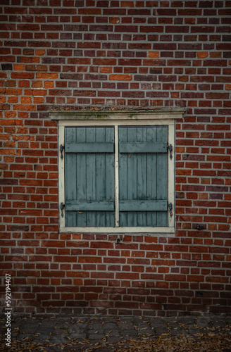 Altes Fenster eines Fachwerkhauses