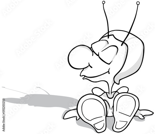 Drawing of a Dreamy Beetle ...